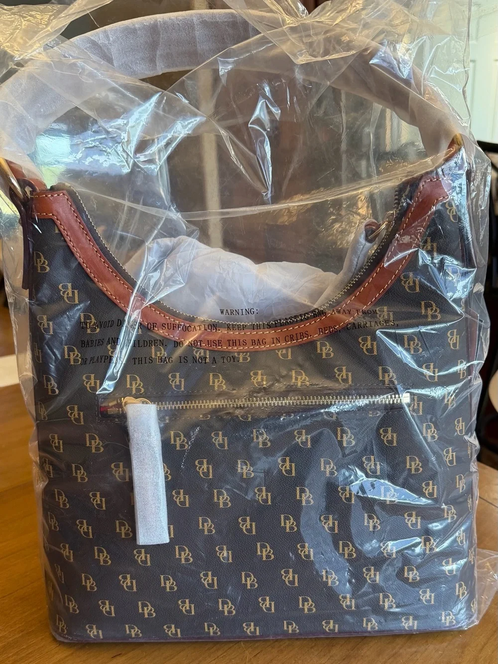 NWT Dooney & Bourke Gretta Hobo Bag Brown Tmoro | Quiet Luxury Americana | OS